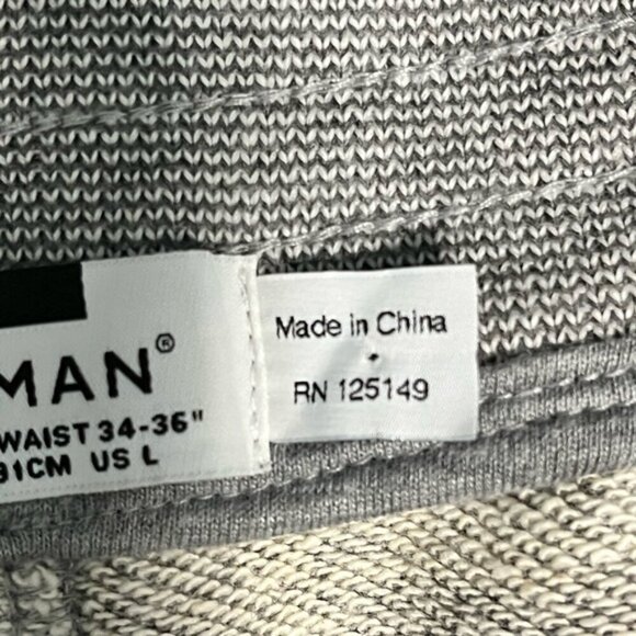 Topman Men’s Gray Knit Jogger Pants Size Large 34-36 - Picture 11 of 13